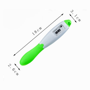 TD®  vert Corde à Sauter Numérique avec Compteur pour Enfant Adultes Gym Brûler des Calories Speed Rope Fitness- 2.5m